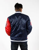Starter MLB ATLANTA BRAVES COLORBLOCK SATIN JACKET