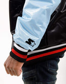 Starter Mlb Chicago Cubs Colorblock Satin Jacket