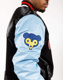 Starter Mlb Chicago Cubs Colorblock Satin Jacket