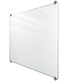 ASI Frameless Non-Magnetic Glass Markerboard Edge Grip 4' X 8' Non-Mag, Length: 96" X Width: 48" - 980820408