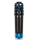 MeFOTO RoadTrip Carbon Fiber Travel Tripod Kit (Blue)