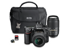 Nikon D7100 Dual Lens Wi-Fi Camera Kit w/18-55mm VR II & 55-300mm VR Lens