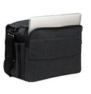 Tenba Cooper 15 Gray Canvas/Black Leather Luxury Bag