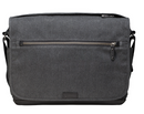 Tenba Cooper 15 Gray Canvas/Black Leather Luxury Bag
