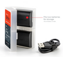 Promaster 80760 Li-ion Battery for Canon LP-E6P with USB-C Charging
