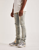 Serenity Sulfur Stacked Jeans