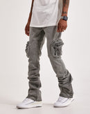 Serenede Salem Stacked Cargo Jeans