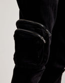 Serenede Dua Stacked Cargo Jeans