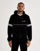 Sergio Tacchini Scopeto Zip-Up Velour Hoodie