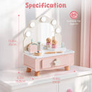 Shell Tabletop Vanity - Pink