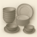 VIDA 12-Piece Porcelain Dinnerware Set