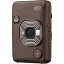 Fujifilm Instax Mini LiPlay Hybrid Instant Camera Deep Bronze 79549