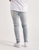 Smoke Rise Janis High-Rise Skinny Ripped Jeans