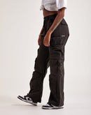 Smoke Rise Windbreaker Utility Wide-Leg Cargo Pants