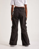 Smoke Rise Windbreaker Utility Wide-Leg Cargo Pants