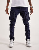 Smoke Rise Twill Slim Tapered Cargo Pants