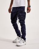 Smoke Rise Twill Slim Tapered Cargo Pants