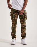 Smoke Rise Twill Slim Tapered Cargo Pants