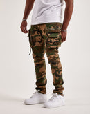 Smoke Rise Twill Slim Tapered Cargo Pants