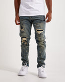 Smoke Rise Rip & Repair Jeans