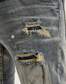 Smoke Rise Rip & Repair Jeans