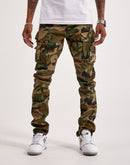 Smoke Rise Twill Slim Tapered Cargo Pants