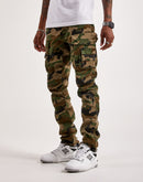 Smoke Rise Twill Slim Tapered Cargo Pants