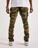 Smoke Rise Twill Slim Tapered Cargo Pants