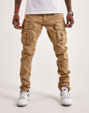 Smoke Rise Twill Slim Tapered Cargo Pants