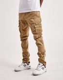 Smoke Rise Twill Slim Tapered Cargo Pants