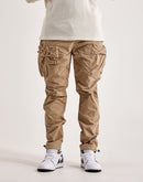 Smoke Rise Utility Peach Nylon Cargo Pants
