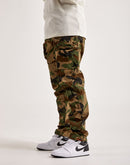 Smoke Rise Utility Peach Nylon Cargo Pants