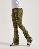 Smoke Rise High-Rise Stacked Cargo Pants