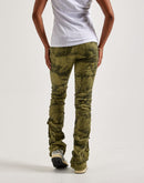 Smoke Rise High-Rise Stacked Cargo Pants
