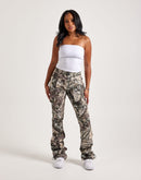 Smoke Rise Stacked Nylon Cargo Pants