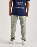 Smoke Rise Rip & Repair Distressed Slim Denim Jeans