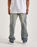 Smoke Rise Rip & Repair Straight Denim Jeans