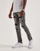 Smoke Rise Slim Lightening Jeans