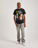 Smoke Rise Studded Flame Jeans