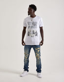 Smuggler's Moon Distressed Denim Jeans