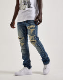 Smuggler's Moon Distressed Denim Jeans
