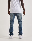 Smuggler's Moon Distressed Denim Jeans
