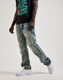 Smuggler's Moon Rip & Repair Denim Jeans