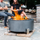 Luxeve 24" Smokeless Fire Pit with Lid — Prior Year Model, Brand New in Box