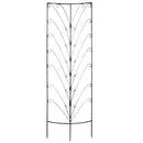 Starburst Curved Trellis, Black