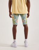 Embellish Nyc Rip-Off Denim Shorts