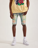 Embellish Nyc Rip-Off Denim Shorts