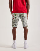 Embellish Nyc Rip-Off Denim Shorts