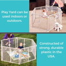 Superyard 6 Panel Free Standing Play Yard