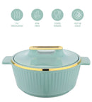 TABAKH Fancy Insulated Casserole Hot Pot Hot Pack Food Warmer 3 Pieces Set, 2500ml+3500ml+5000ml
